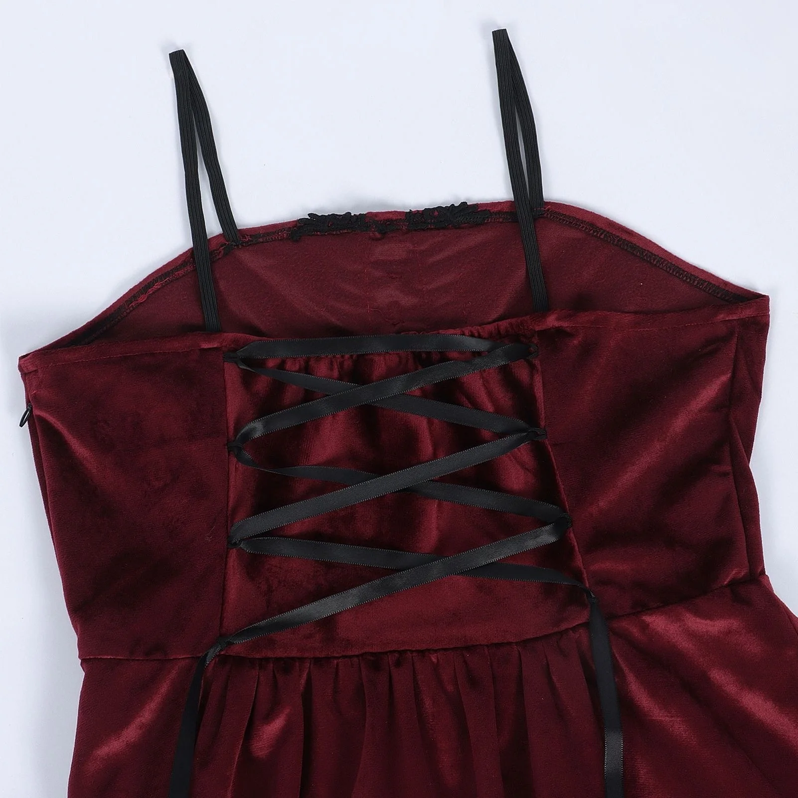 A-Line/Princess Spaghetti Straps Sleeveless Halloween Carnival Cosplay Cocktail Dress - Image 12