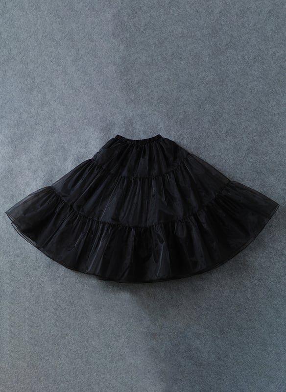 A-Line Slip Polyester Tea-Length 3 Tiers Petticoats - Image 5
