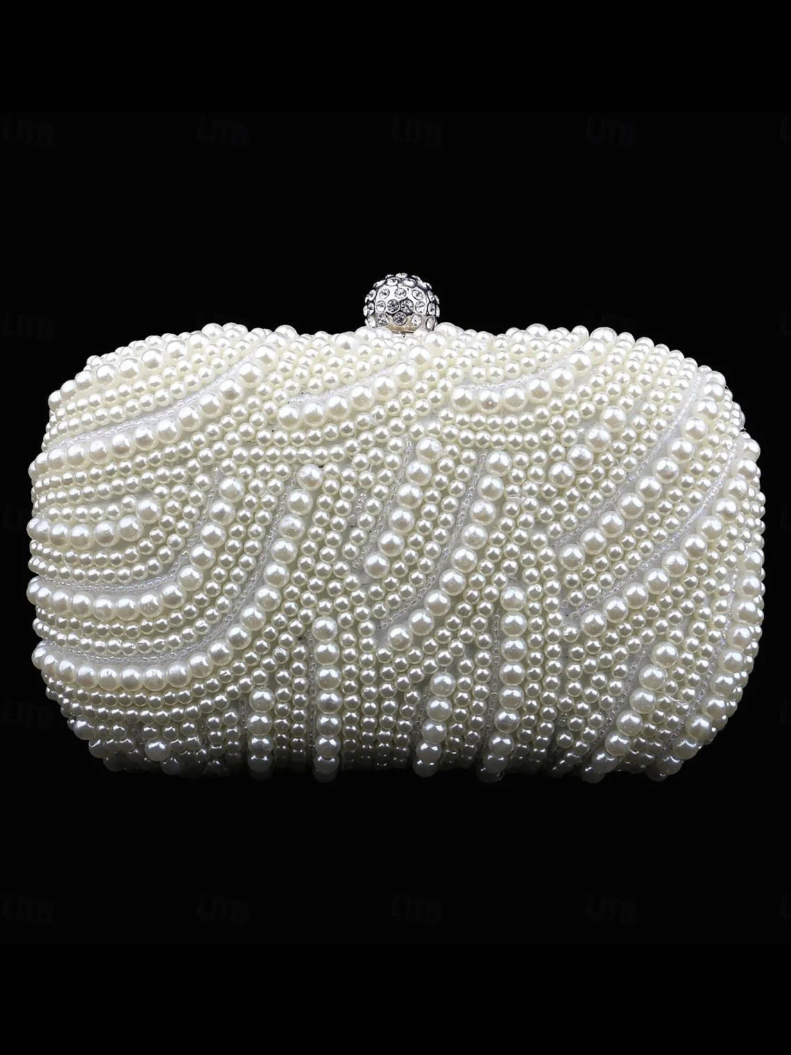 Alloy PVC  Solid Colour Crystals Rhinestone Clutches & Evening Bags - Image 4