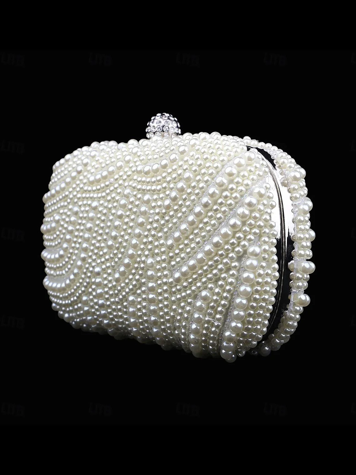 Alloy PVC  Solid Colour Crystals Rhinestone Clutches & Evening Bags - Image 5