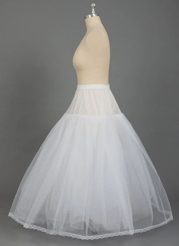 Ball Gown Slip Nylon/Tulle Netting 4 Tiers PLUS SIZE Petticoats - Image 2