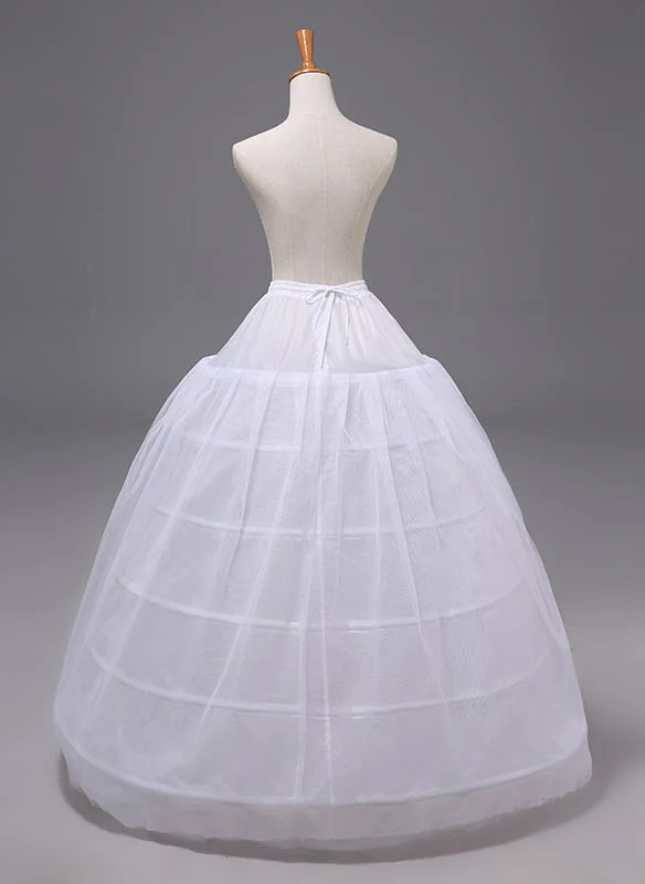 Ball Gown Slip Polyester Floor-Length 2 Tiers Petticoats - Image 2