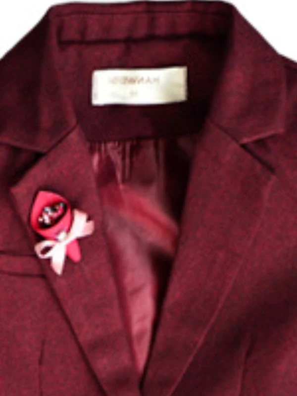 Boys Suit & Blazer Clothing Set 3 Pieces Tank Pants Long Sleeves Wedding Suit Sets - Image 3