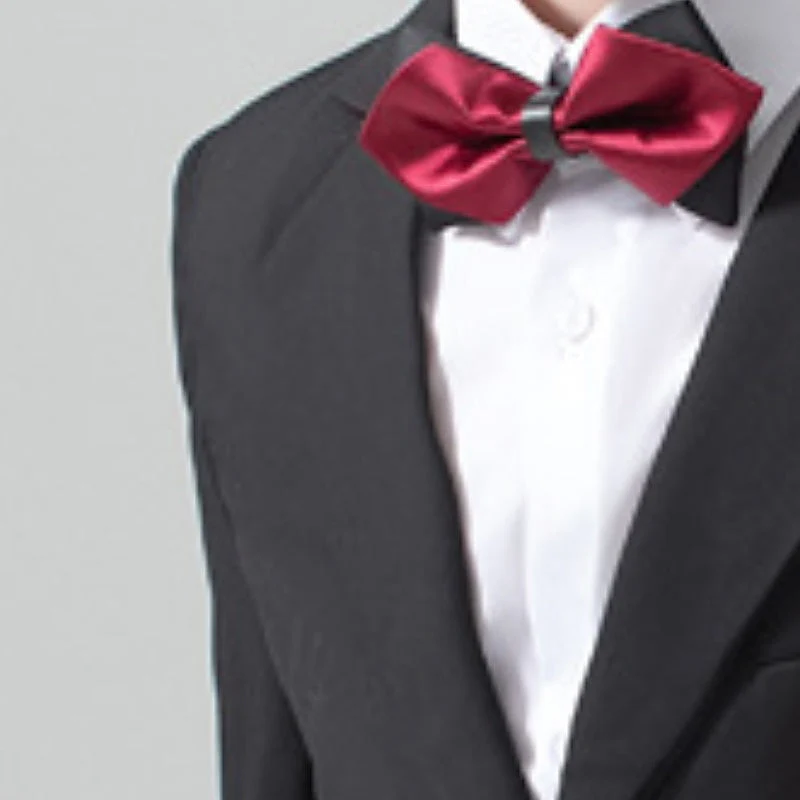 Boys Suit & Blazer Clothing Set 5 Pieces Long Sleeve Boy's Wedding Suit Sets - Image 5