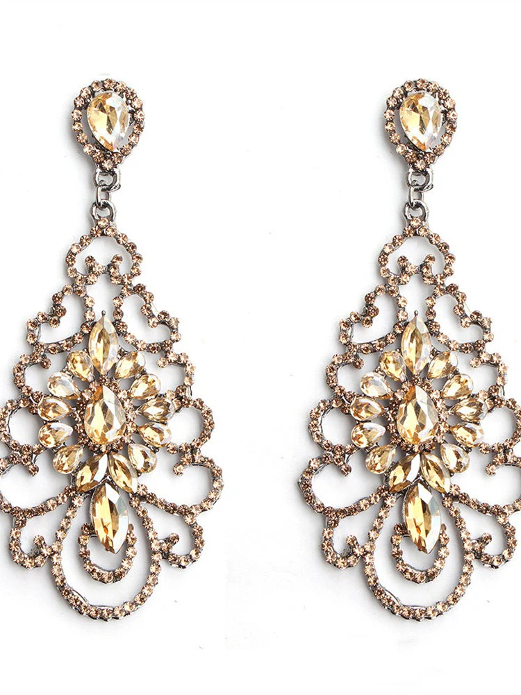 Bridal Jewelry European Design Ethnic Style Earrings - Image 6