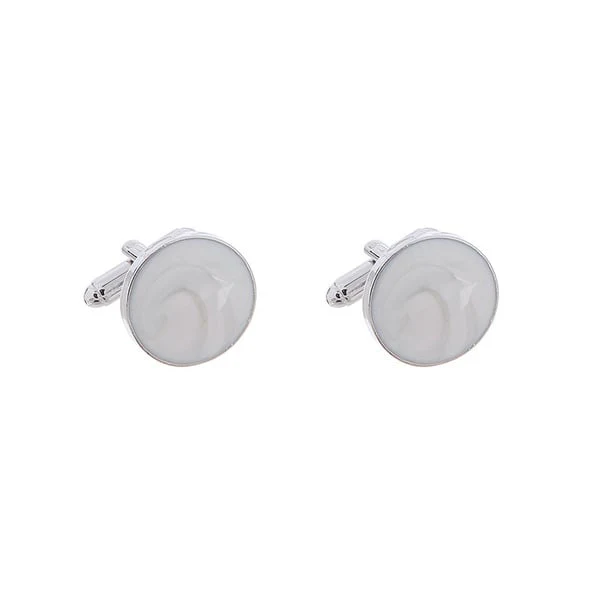 Classic Men's Modern Alloy Cufflinks - Image 3