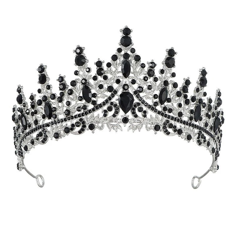 Crown Tiaras Alloy Wedding Party / Evening Retro Sweet Headpieces With Crystal - Image 11