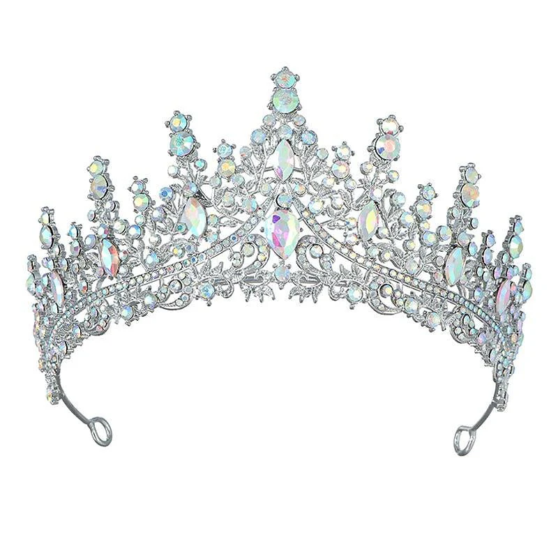 Crown Tiaras Alloy Wedding Party / Evening Retro Sweet Headpieces With Crystal - Image 3
