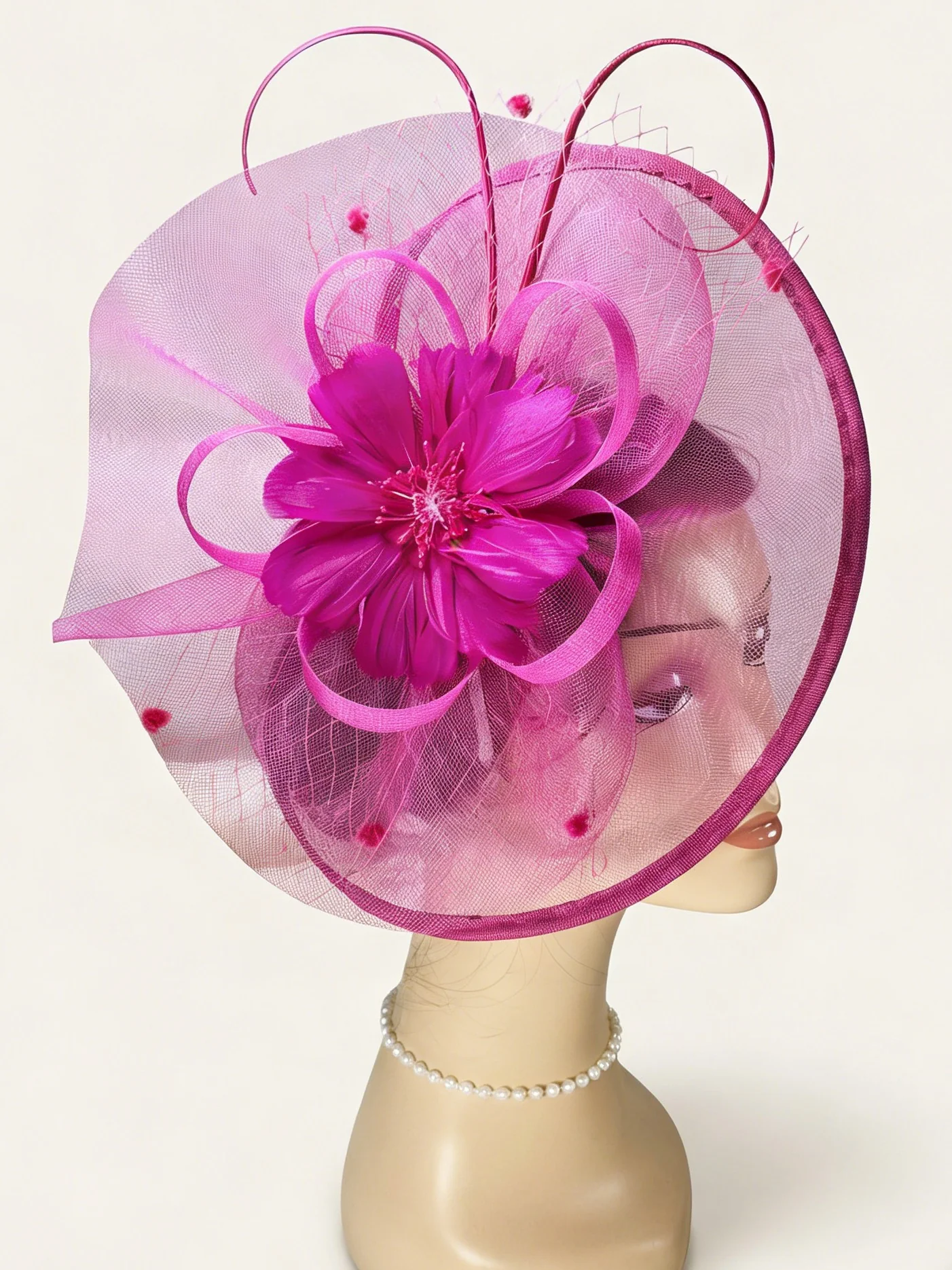Elegant Fascinator Garden Wedding - Image 2