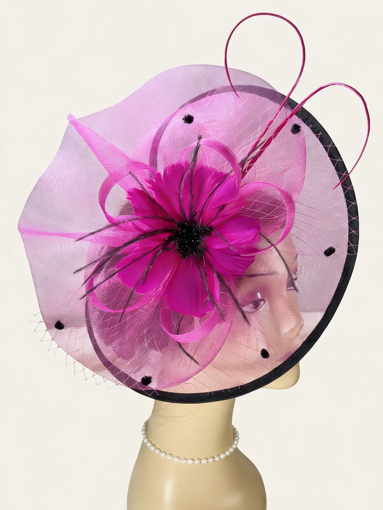 Elegant Fascinator Garden Wedding - Image 7
