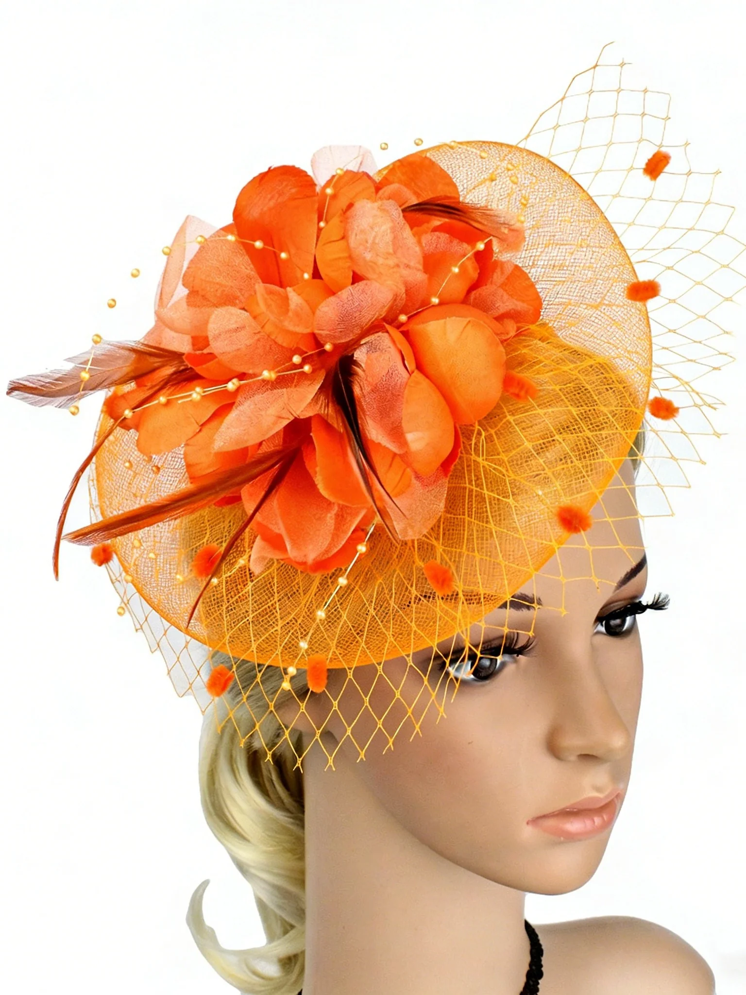 Elegant Fascinator Mother of the Bride/Groom - Image 10