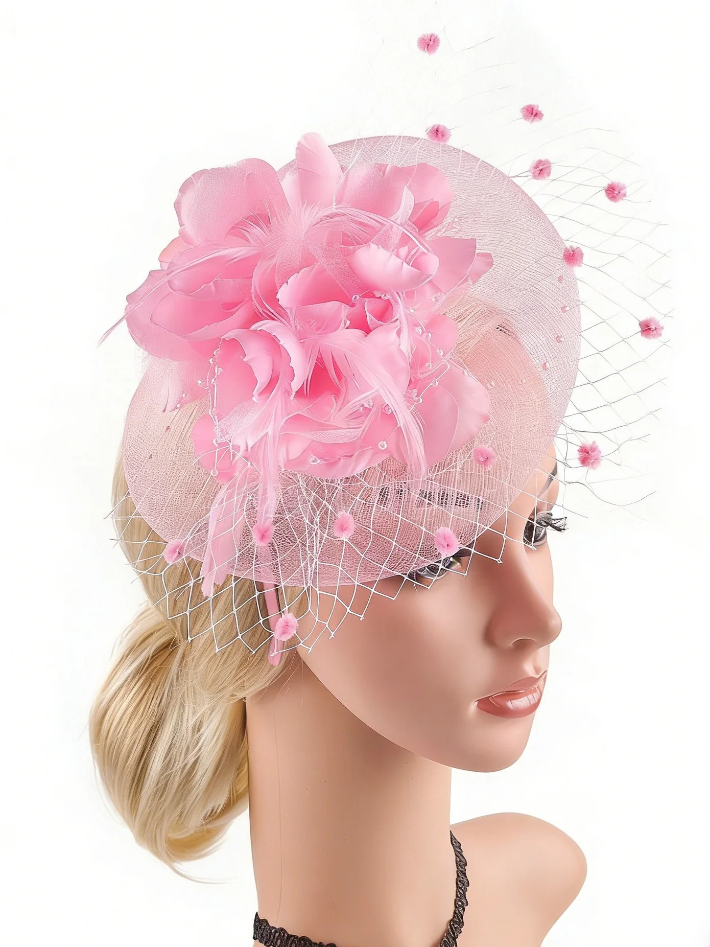 Elegant Fascinator Mother of the Bride/Groom - Image 11