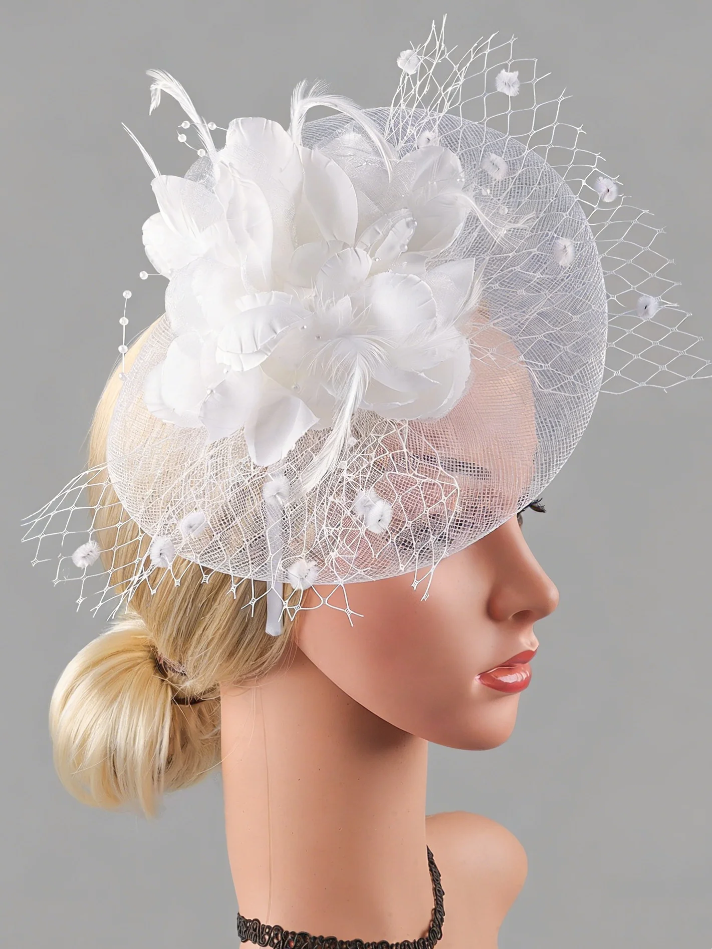 Elegant Fascinator Mother of the Bride/Groom - Image 13
