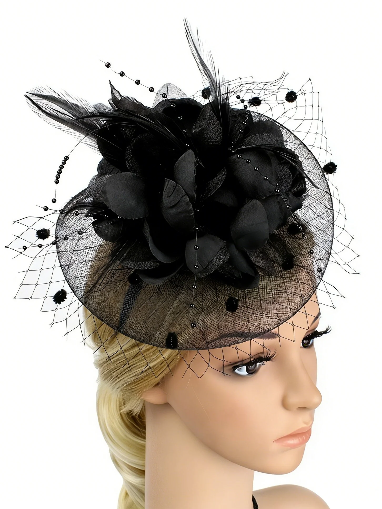Elegant Fascinator Mother of the Bride/Groom - Image 5