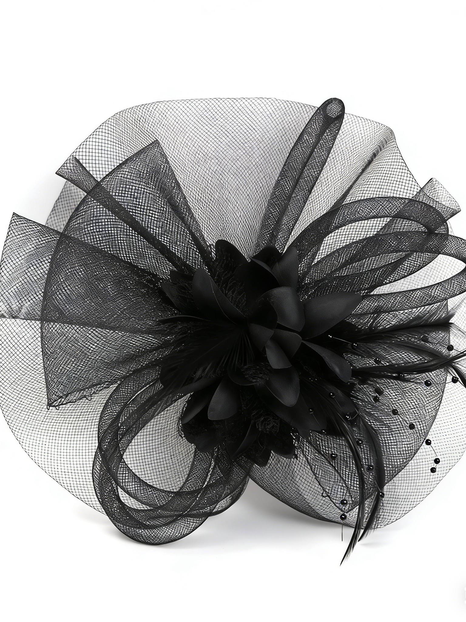 Elegant Fascinator Wedding Guest - Image 11