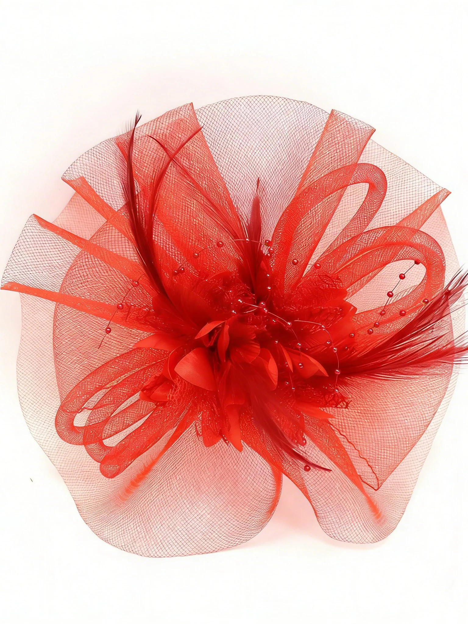 Elegant Fascinator Wedding Guest - Image 12