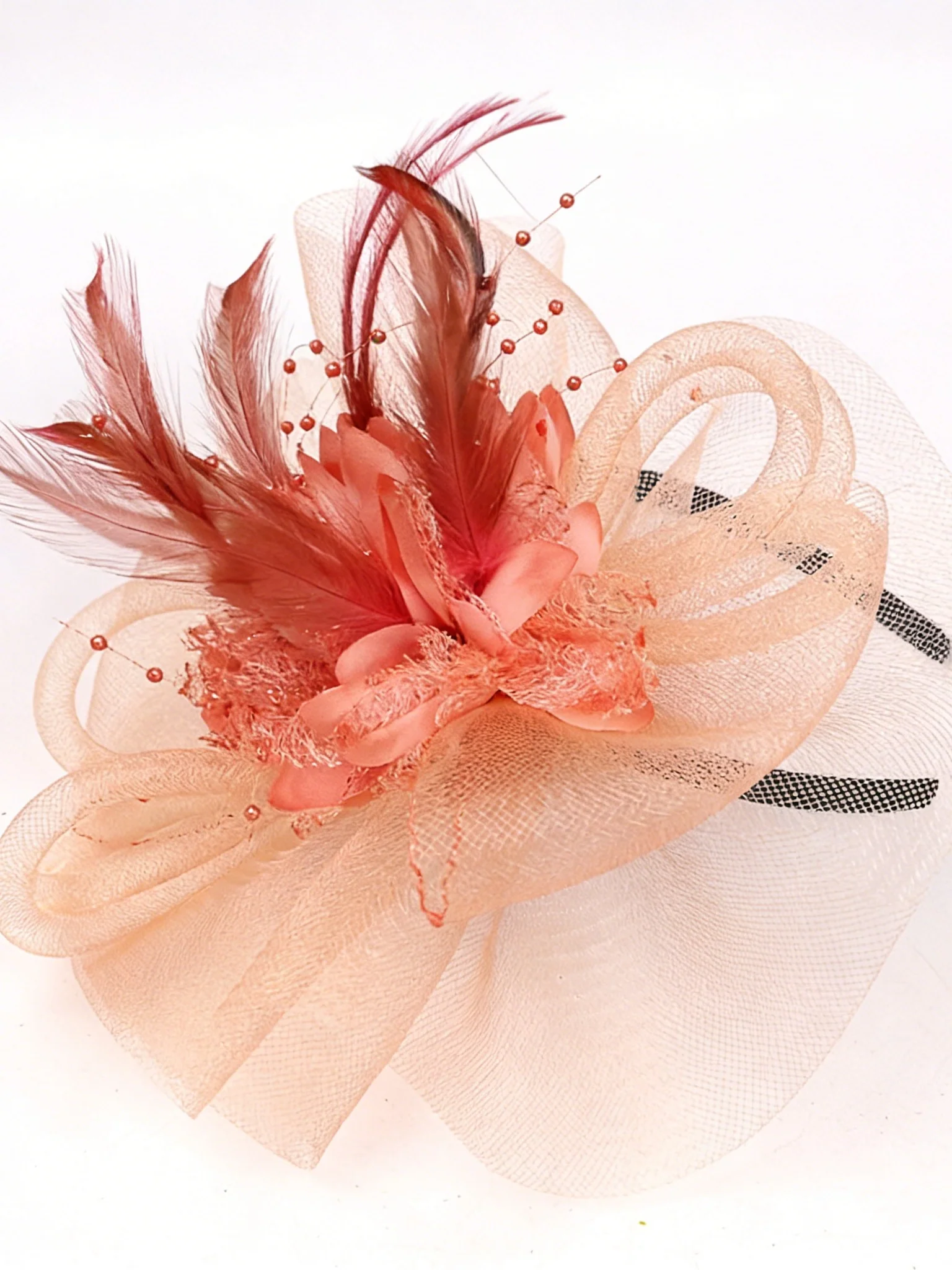 Elegant Fascinator Wedding Guest - Image 15