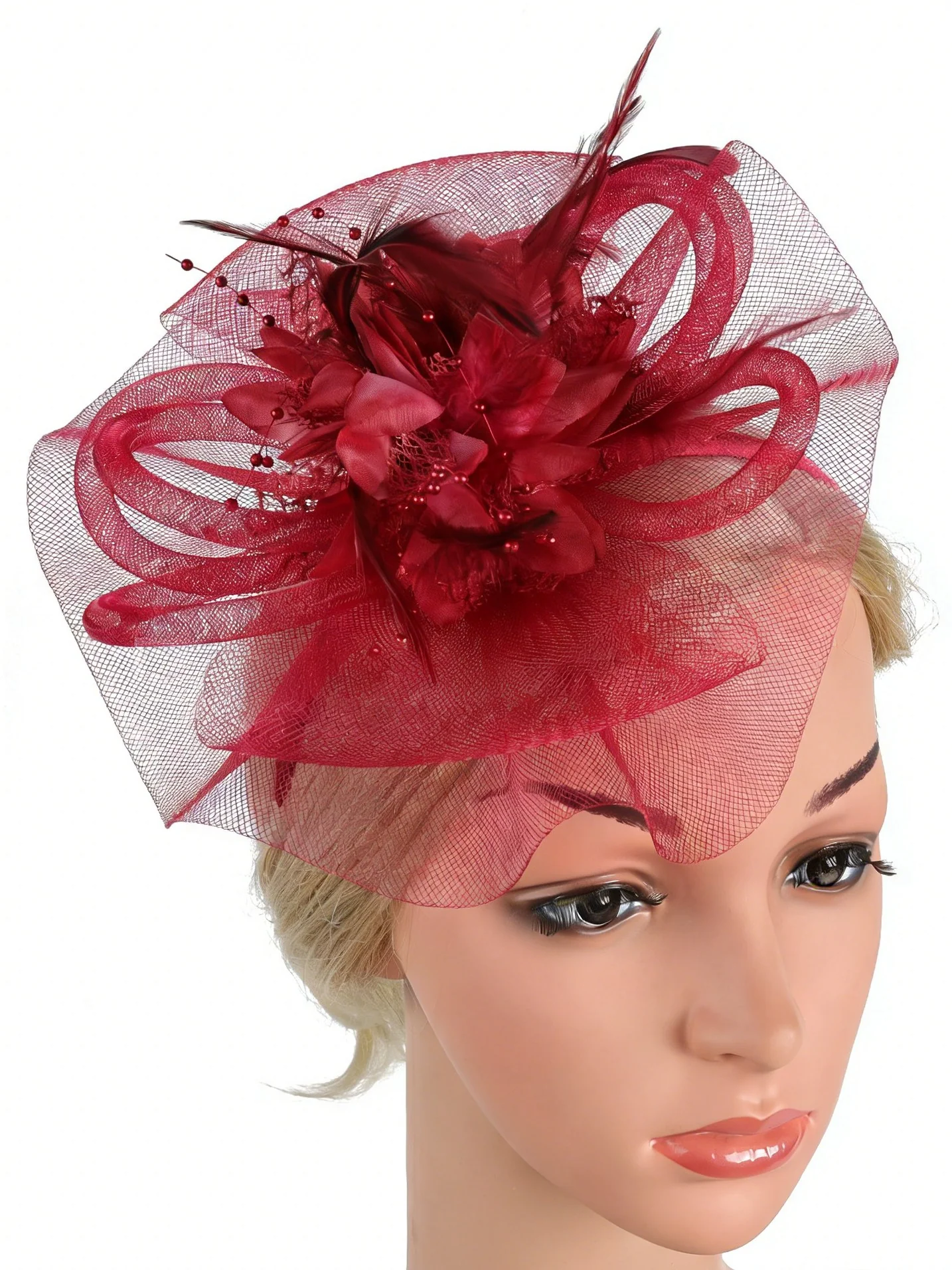 Elegant Fascinator Wedding Guest - Image 7