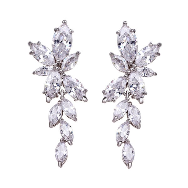 Elegant Marquise Zircon Drop Earrings - Image 3