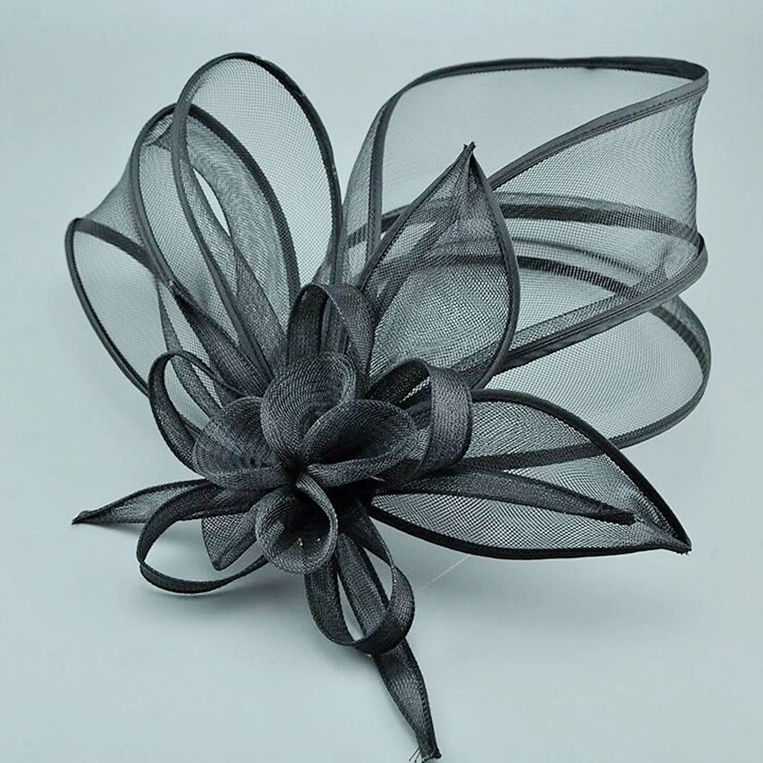 Classic Net Knot Hat Fascinator Hats Headpiece With Cap Floral Headpiece - Image 6