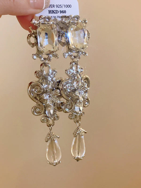 European And American Light Luxury Style Temperament Long Earrings For Women - Image 2