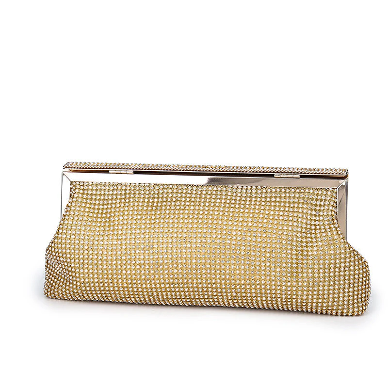 Imitation Diamond Sequin Crossbody Clutch Bags - Image 2