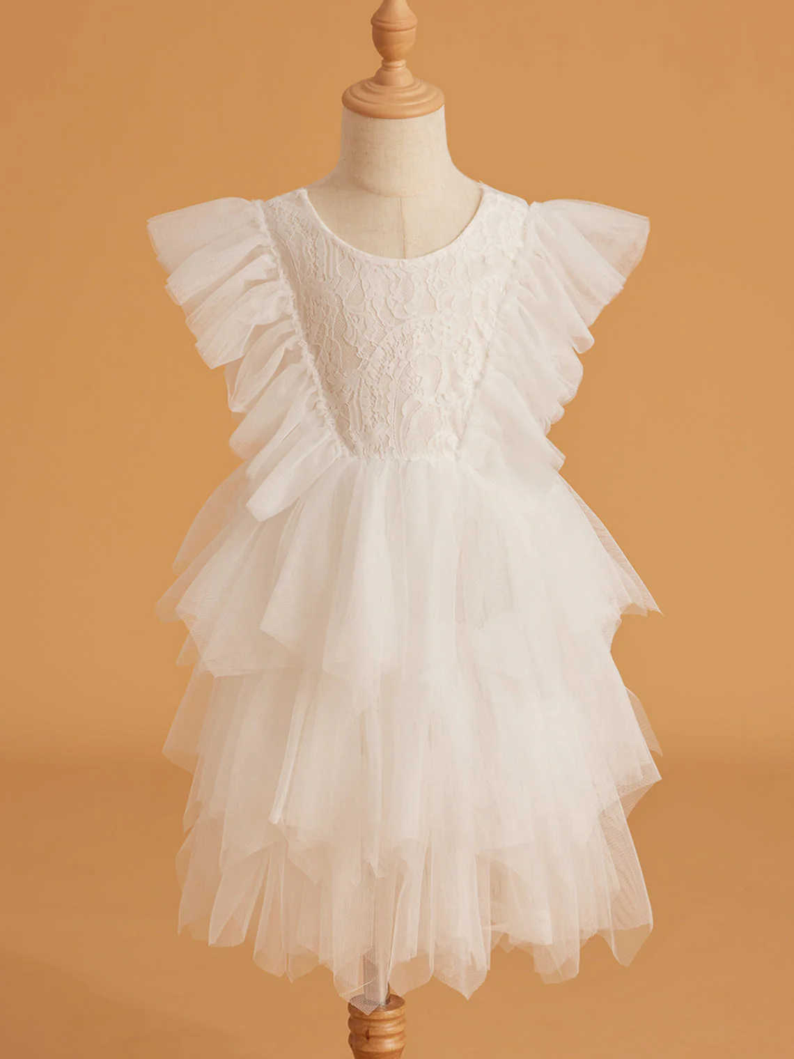 Lace Tulle Short/Mini Dress - Image 10