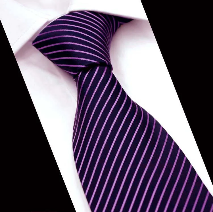 Men's Business Formal Evening Solid colour Tie - Image 6