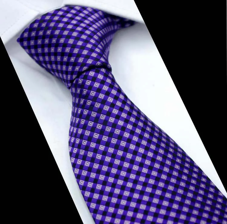 Men's Business Formal Evening Solid colour Tie - Image 8
