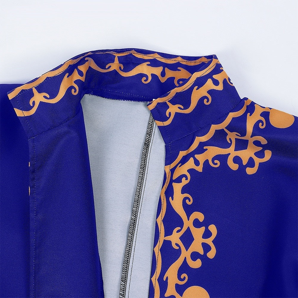 Men's Retro Vintage Punk Medieval Renaissance Steampunk Jacket - Image 17