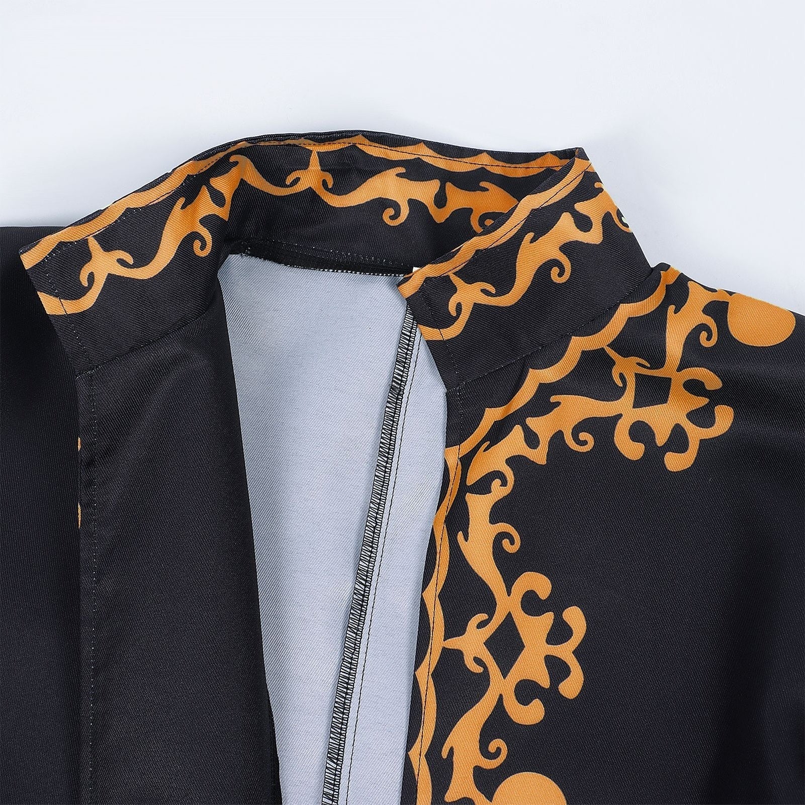 Men's Retro Vintage Punk Medieval Renaissance Steampunk Jacket - Image 7