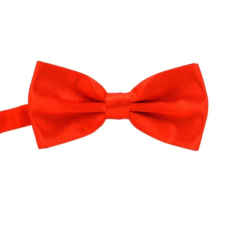 Men's Solid coloured Bow Tie Fashion Party Wedding Formal Evening - Image 3