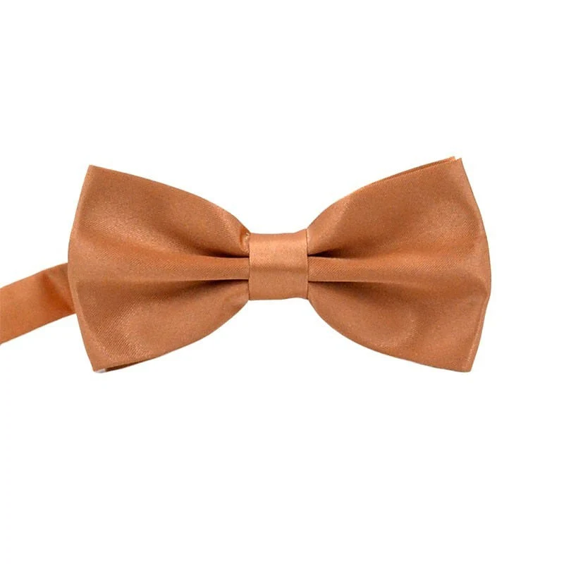 Men's Solid coloured Bow Tie Fashion Party Wedding Formal Evening - Image 9