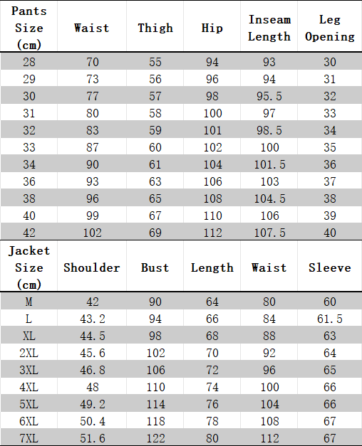 Men's Tailored Fit Double Breasted Six-buttons 2 Pieces Prom Wedding Suits - Image 5