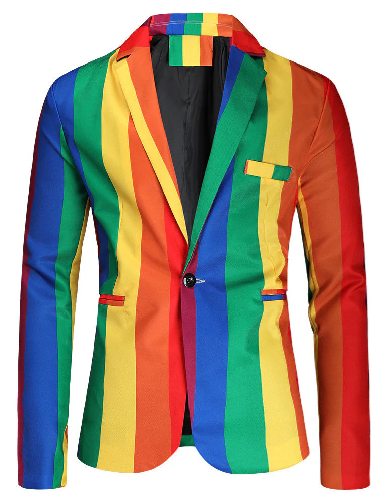 Men's Tailored Fit Single Breasted one button 3 Pieces Polyester Wedding Suits - Image 3