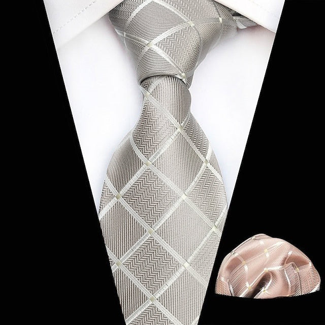 Men's Ties Neckties Work Print Formal Business - Image 4