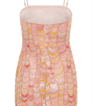 Mermaid Spaghetti Straps Strapless Sleeveless Short/Mini Homecoming Dress - Image 5