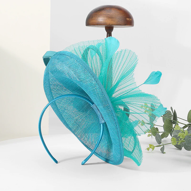 Mother of the Bride Fascinator Formal Daytime Wedding Hat - Image 2