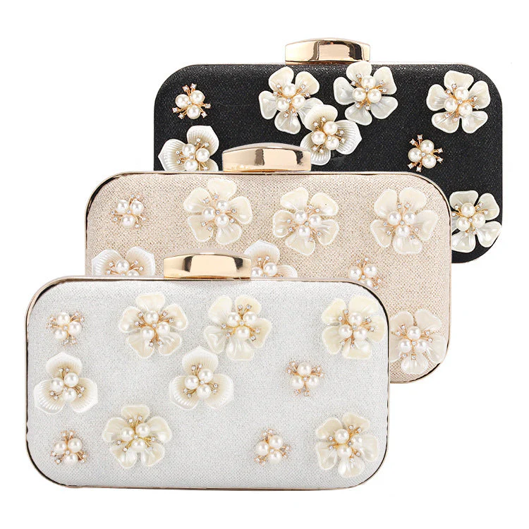 Pearl Fashion Clutch Bags - Image 4