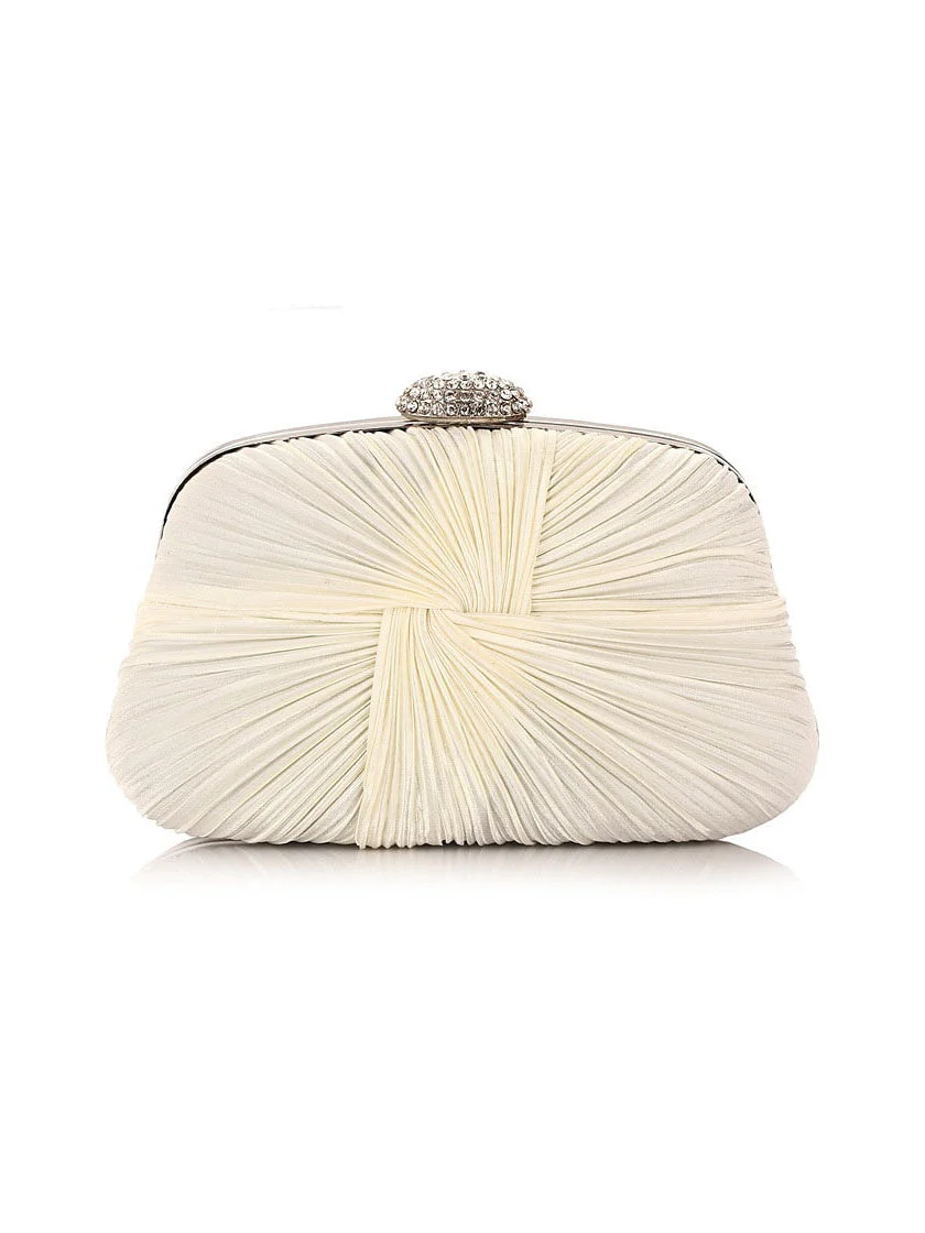 Polyester Wedding Party Chain Clutch Bags - Image 4