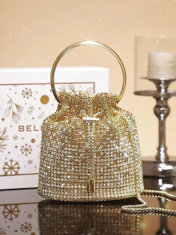 PU Leather Large Capacity Solid Colour Chain Clutches & Evening Bags - Image 5