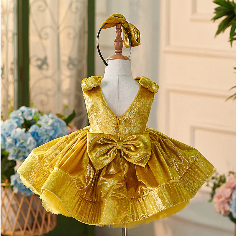 Satin Tulle Knee-length Dress - Image 2
