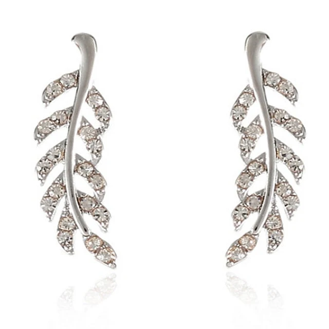Stud Earrings For Women's Cubic Zirconia Wedding Work Daily - Image 4