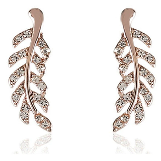 Stud Earrings For Women's Cubic Zirconia Wedding Work Daily - Image 5