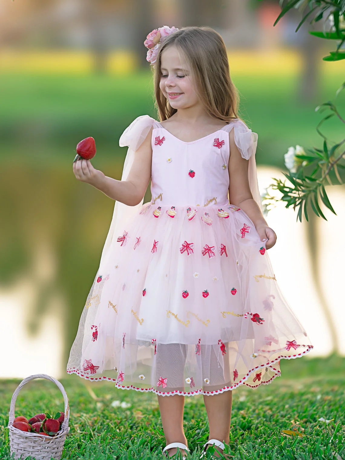 Tulle Knee-length Baby Girl Dress - Image 10