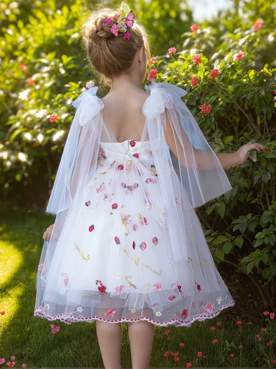 Tulle Knee-length Baby Girl Dress - Image 2