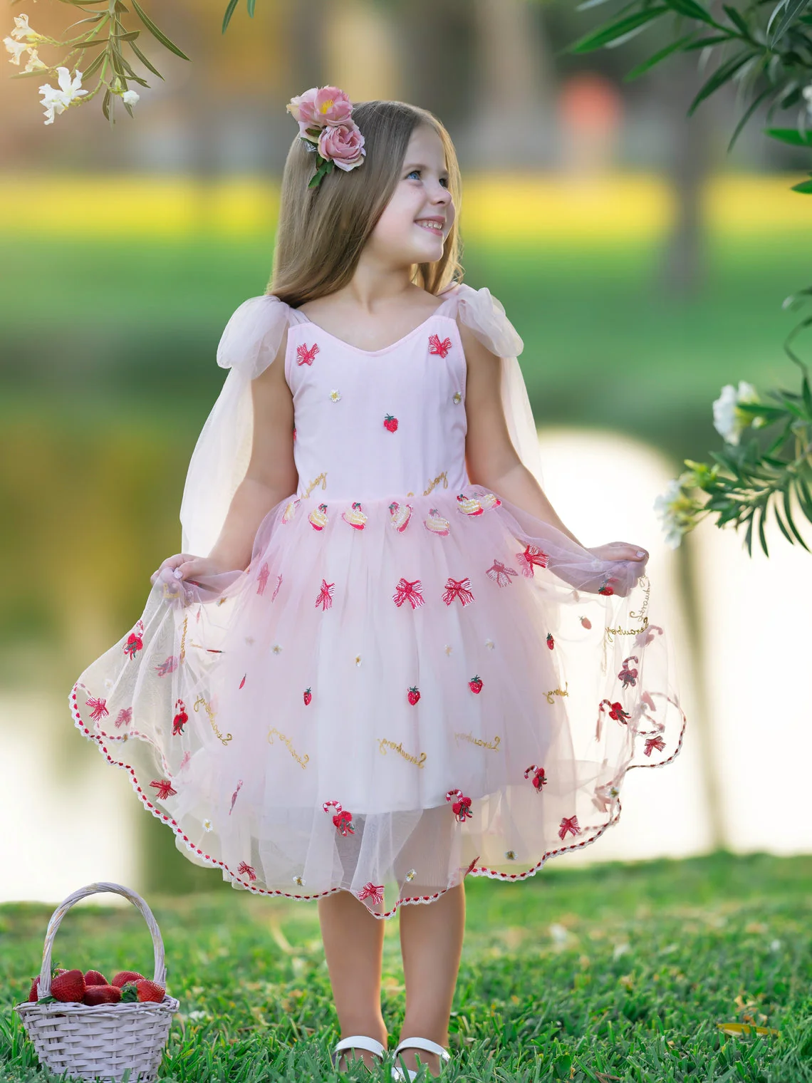 Tulle Knee-length Baby Girl Dress - Image 6