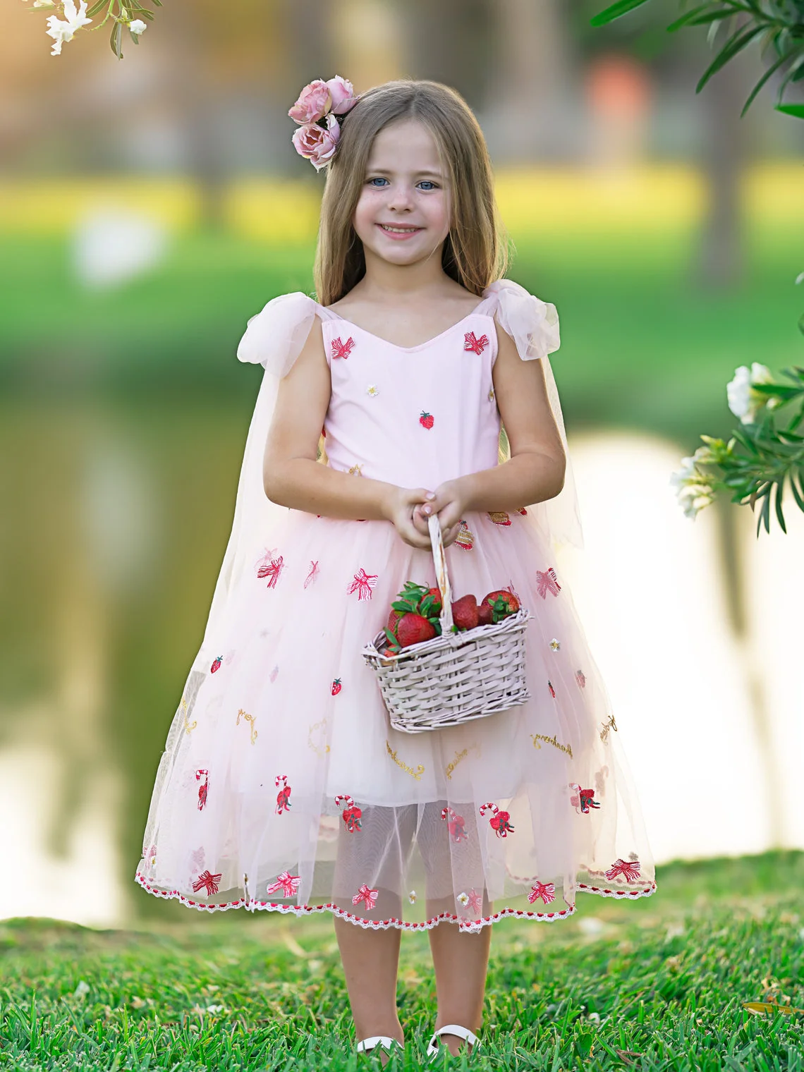Tulle Knee-length Baby Girl Dress - Image 8