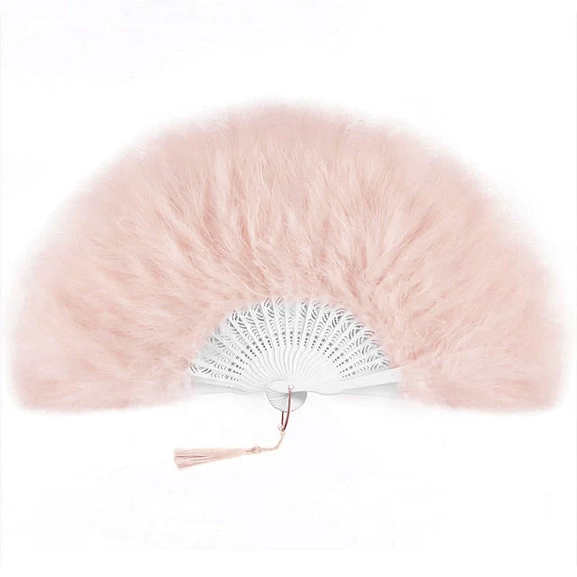 Vintage 1950s Roaring 20s Folding Fan - Image 8