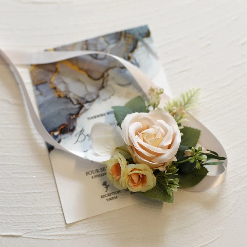 Wedding Flowers Wrist Corsages - Image 10